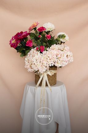 گل خشک و مصنوعی رنگی Dekorsende - کد 289341488