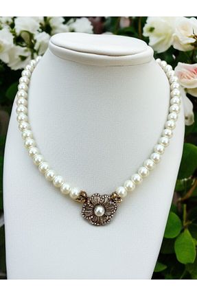 گردنبند مروارید سفید FAYRA ACCESSORIES - کد 888109614