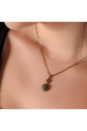 گردنبند جواهر طوسی زنانه مس Atelier LEO Handmade Jewellery - کد 898958493