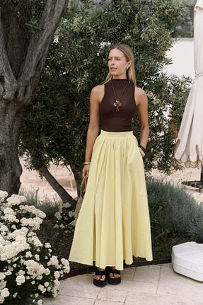 دامن رنگی زنانه چاپی BOHEMAİ - کد 946358701