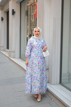 لباس بنفش زنانه بافتنی LOCCO - کد 931267069