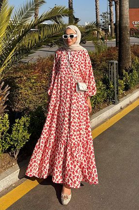 لباس قرمز زنانه بافتنی LOCCO - کد 931252115