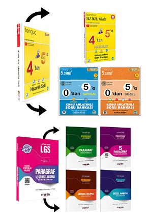 درسی و کتب کمک آموزشی Tonguç Yayınları - کد 832478835