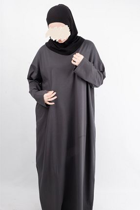 لباس حجاب مشکی زنانه اورسایز Vauva - کد 933263741