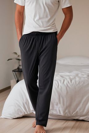 پائین تنه راحتی طوسی مردانه %100 پنبه Elemge - کد 899068143