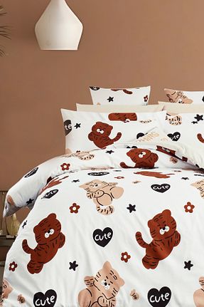 روتختی دونفره بژ پنبه ای İQON - کد 921519637