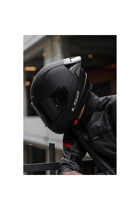 کلاه ایمنی موتور سواری مشکی Kapalı Kasklar LS2 - کد 745765671