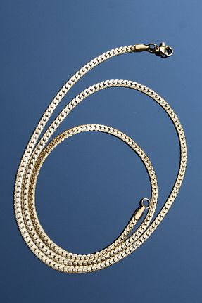 گردنبند استیل ( فولاد ) طلائی زنانه استیل (فولاد) Rua Jewelry - کد 429097578