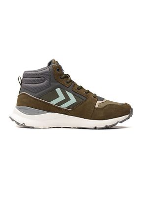 کفش اسنیکر خاکی زنانه بند دار hummel - کد 744680248