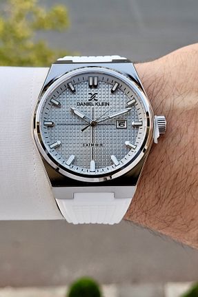 ساعت مچی سفید مردانه 44 میلی متر Daniel Klein - کد 951887710