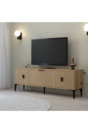 میز و پایه تلویزیون قهوه ای Suntalam Evmo Home - کد 929478347