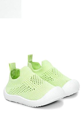 کفش کژوال سبز بچه گانه تریکو PABUCKO CRAZY SOCKS - کد 946283685