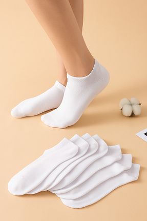 جوراب سفید زنانه پنبه ای WORTHY SOCKS - کد 845899559