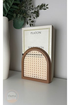 پایه کتاب قهوه ای پلاستیک Thera Bottega - کد 898212521