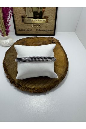 دستبند نقره مردانه 925 عیار ELWEUS JEWELLERY GOLD - کد 892418323