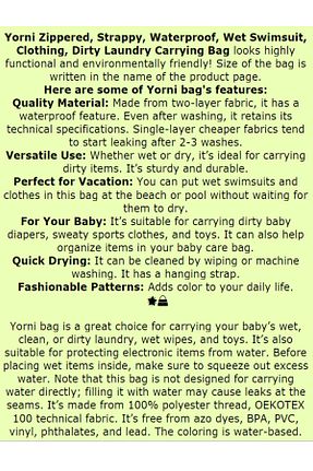 کیف مراقبت از کودک رنگی yorni - کد 903310541