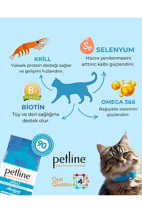 غذای خشک گربه خیر Petline - کد 733996140