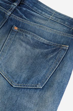 شلوار جین آبی مردانه پاچه لوله تفنگی H&M - کد 857900829