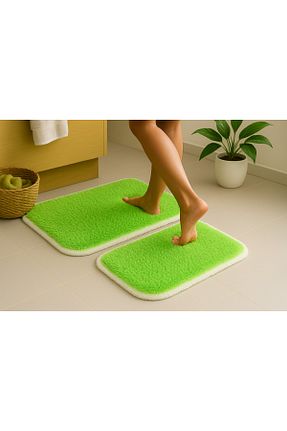 پادری حمام سبز 60 x 90 Carpetella - کد 945627943