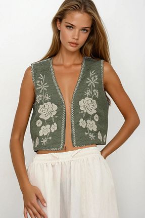 جلیقه رنگی زنانه رگولار VAGGON - کد 945659853