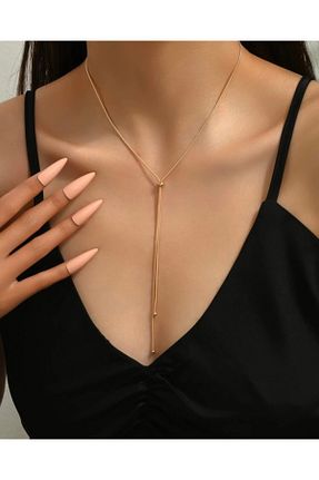گردنبند جواهر متالیک زنانه فلزی monalisatoka - کد 945767185