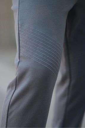 شلوار کرمگن طوسی مردانه رگولار Madmext - کد 945826987