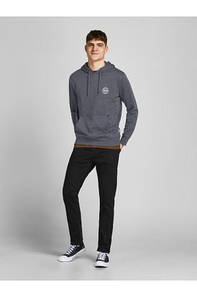 سوئیشرت طوسی مردانه ساده Jack & Jones - کد 347177137