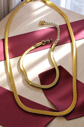 ست استیل زرد زنانه استیل (فولاد) katilus - کد 945929241