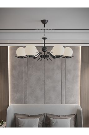 لوستر مشکی فلزی avizade - کد 945937349