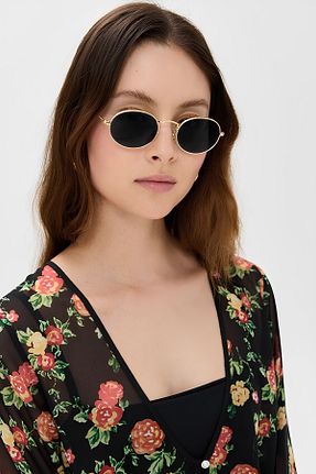 عینک آفتابی مشکی زنانه 48 Eyesofia - کد 946034664