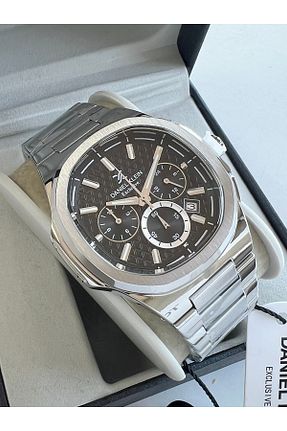 ساعت مچی طوسی مردانه 45 میلی متر Daniel Klein - کد 946030208