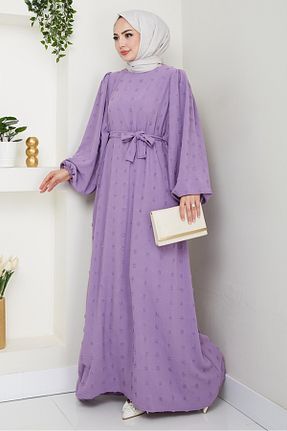 لباس حجاب بنفش زنانه رگولار Bestenur - کد 946110149
