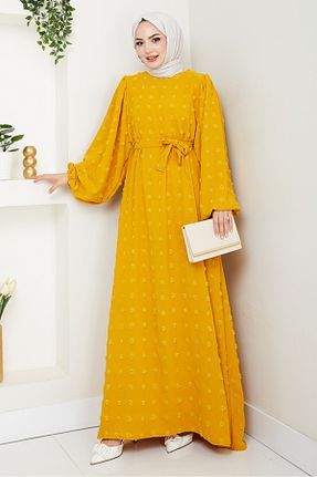 لباس حجاب زرد زنانه رگولار Bestenur - کد 946106070