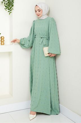 لباس حجاب سبز زنانه رگولار Bestenur - کد 946100448