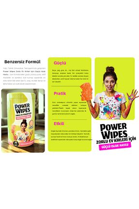 دستمال مرطوب Power Wipes - کد 946281266
