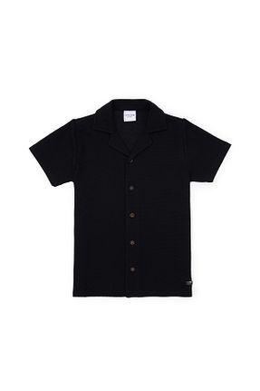 پولوشرت مشکی بچه گانه بافت U.S. Polo Assn. - کد 946269460