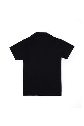 پولوشرت مشکی بچه گانه بافت U.S. Polo Assn. - کد 946269460
