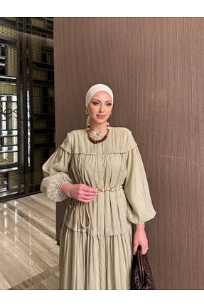 لباس خاکی زنانه پنبه ای Molly Nelly - کد 946374851