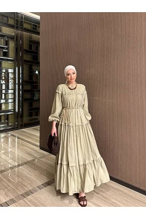 لباس خاکی زنانه پنبه ای Molly Nelly - کد 946374851