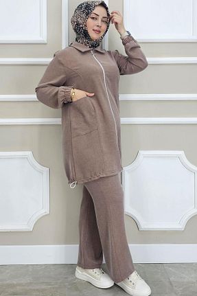 ست بالاتنه و پائین تنه حجاب رنگی زنانه رگولار PYS - کد 946293437