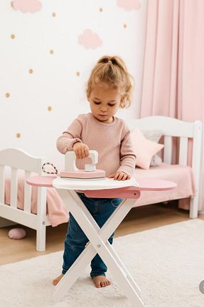 اسباب بازی چوبی صورتی 1+ Özka Hobi Ahşap - کد 946393376