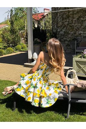لباس سفید زنانه بافتنی TAYT VEGAS - کد 946357727