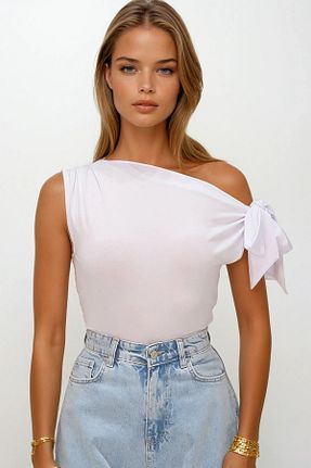 بلوز رنگی زنانه ساده VAGGON - کد 946345505
