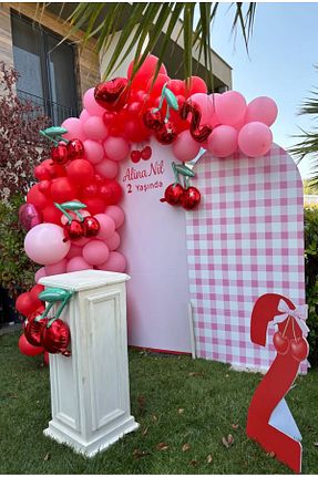 بادکنک قرمز Çemrek Süs Parti - کد 946387936