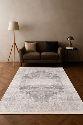 فرش سفید آنتی آلرژی Massilia Home - کد 946391858
