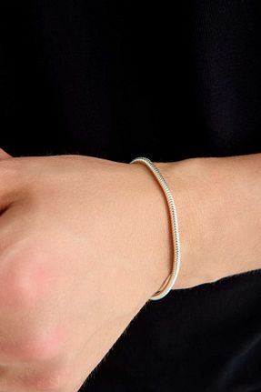 دستبند نقره طوسی زنانه 925 عیار ANDA - کد 946403702