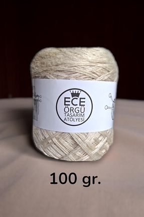 نخ بافندگی زرد Ece Örgü Tasarım Atölyesi - کد 946419632