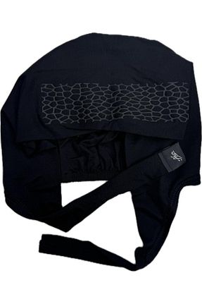 کلاه شنای حجاب مشکی زنانه Aker - کد 946417094