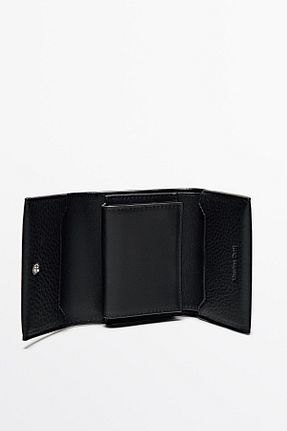 کیف پول مشکی مردانه ابعاد کوچک Massimo Dutti - کد 946588063
