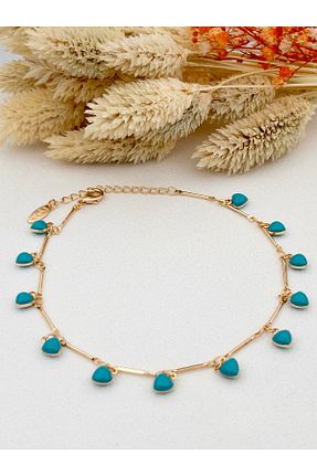 خلخال جواهر زرد زنانه استیل (فولاد) Siya Silver - کد 946644895